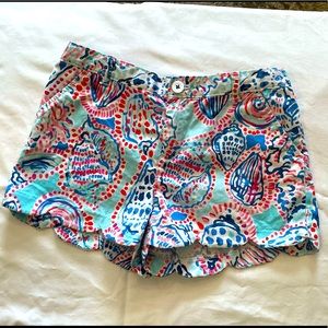 Lilly Pulitzer Girls Shorts Size 14